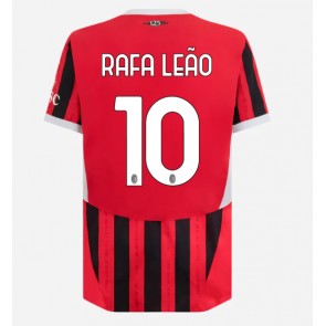 AC Milan Rafael Leao #10 Domácí Dres 2024-25 Krátký Rukáv